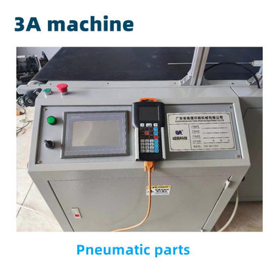 Pressão de ar 0,5-0,8MPA Máquina de pulverização de adesivos de fusão a quente para embalagens de embalagens de cartão