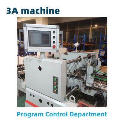 CQT-1300 Máquina de colagem automática de caixas onduladas para 4 6 dobras de canto e colagem