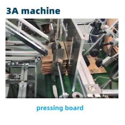 Máquina de colagem automática de pastas CQT-1300 fácil de operar para caixa plana caixa de cartão