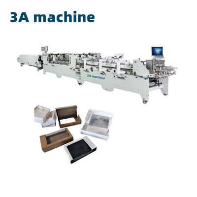 Max. Largura operacional de 1200mm CQT-850 Folder Gluer Machine para Automático 4 Corners Dobrar