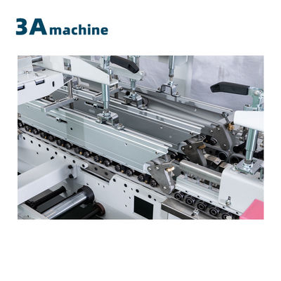 Máquina de colagem de pastas avançada CQT850 para 4 esquinas caixa 6 esquinas caixa de papel papel dobrar