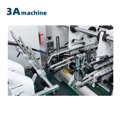 Máquina de colagem de pastas avançada CQT850 para 4 esquinas caixa 6 esquinas caixa de papel papel dobrar