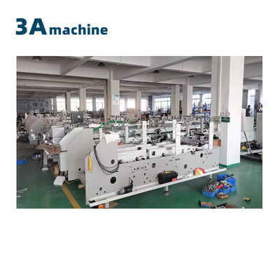 Máquina de colagem de pastas avançada CQT850 para 4 esquinas caixa 6 esquinas caixa de papel papel dobrar
