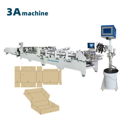 Máquina de colagem de pasta CQT-1300 solúvel em água, usada para a fabricação de caixas de papelão