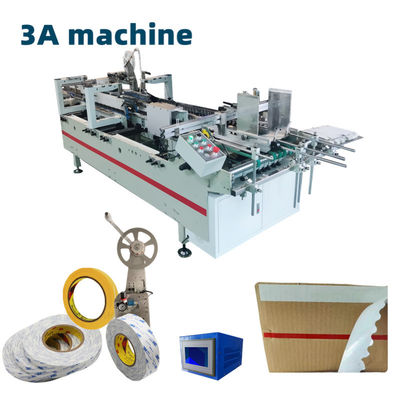 CQT-DSA2 Máquina de colagem adesiva automática de madeira de dois lados para colagem de caixa duplex