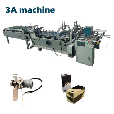 Máquina de colagem de pastas de alta velocidade CQT580-UV fácil de operar para impressão de caixas de papelão