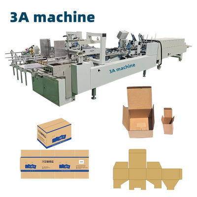 Máquina de dobragem de caixas CQT-800WK-1 R corrugada