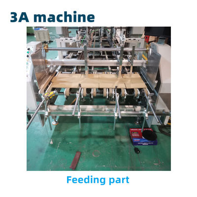 CQT-800WK-1 controlada por PLC Máquina de colagem de pasta de caixa de papel ondulado para embalagens de caixa
