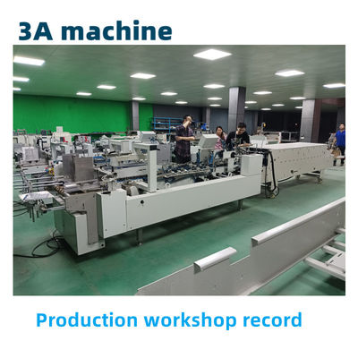 Gluer de pasta de tipo universal CQT-800WK-1 para embalagens de caixas em oficinas de reparação de máquinas