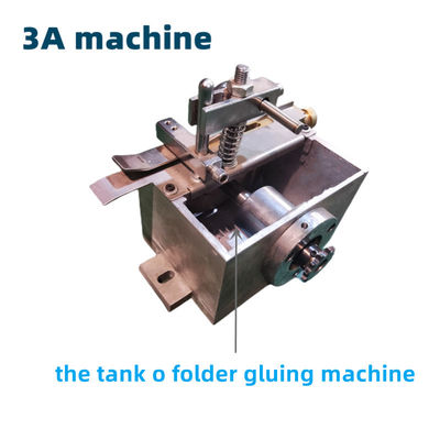 Máquina automática de adição de cola para caixa de pasta de cola de dobragem de cola de fusão a quente máquina de colagem de caixa