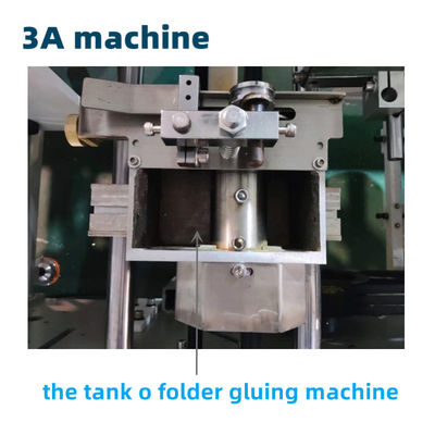 CQT- Máquina de cola automática para pasta de caixa Gluer Tipo de embalagem de caixa e fácil operação