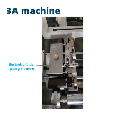 CQT- Máquina de cola automática para pasta de caixa Gluer Tipo de embalagem de caixa e fácil operação
