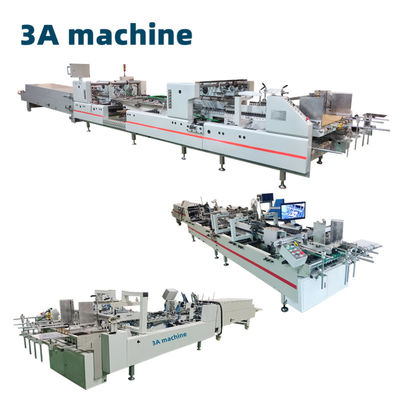 Máquina de colagem de pasta profissional para fabricação de caixas de papelão