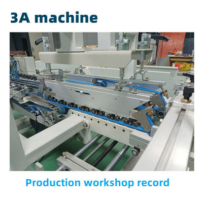 Máquina de colagem de papelão CQT-1300WK-2 para caixa pequena com cola fria solúvel em água